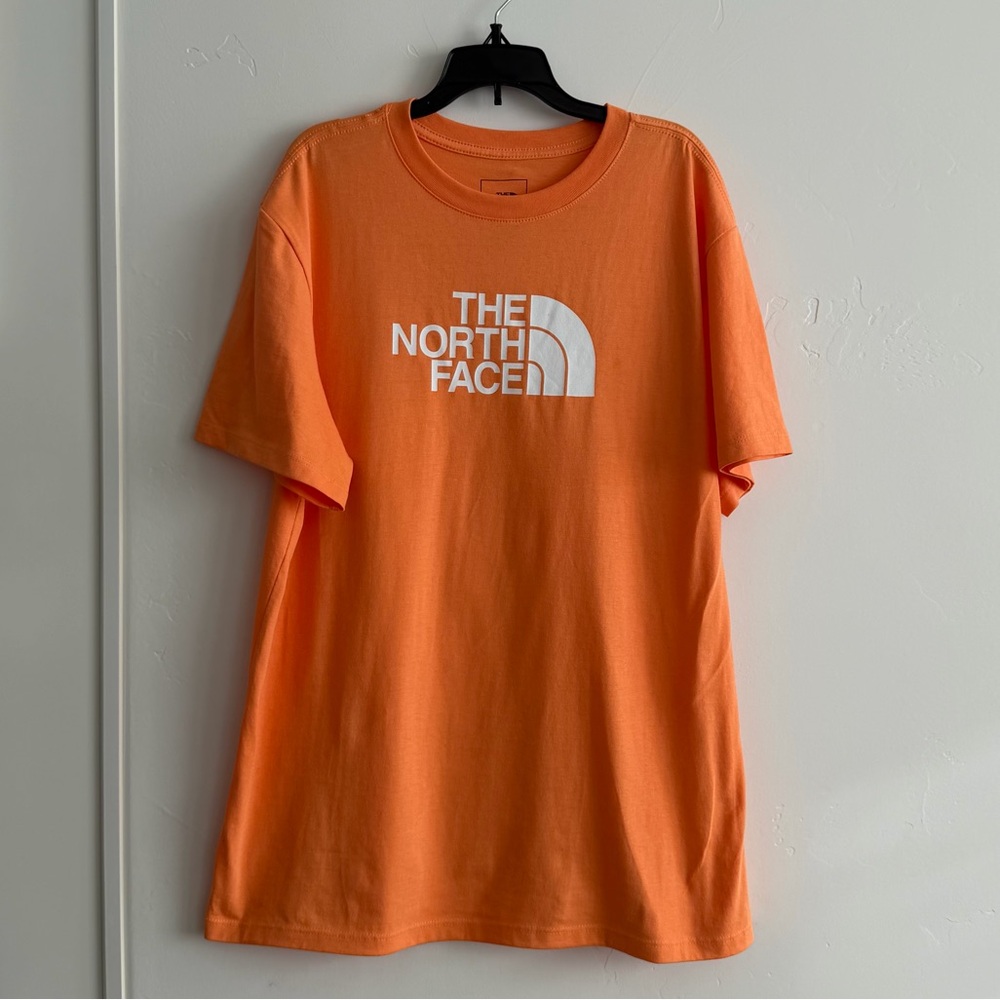 The North Face Vibrant Orange Logo Grahic Tee | Large